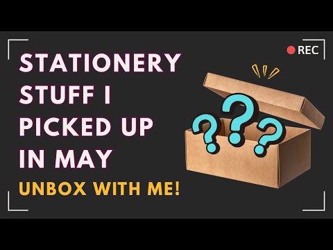 Stationery Haul | My May Purchases Unboxed!