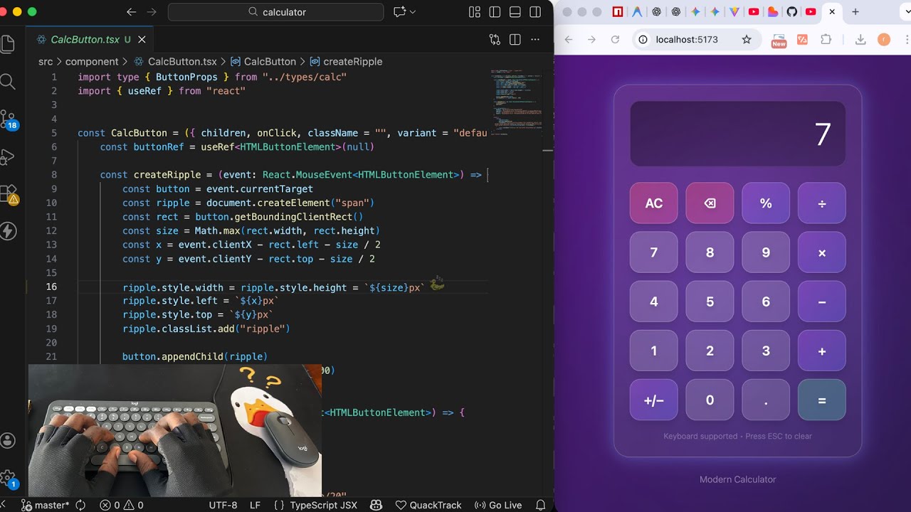 Build a Calculator in Minutes - No Fluff  (No talking)
