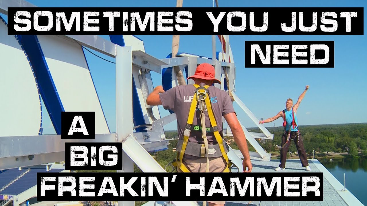 Sometimes You Just Need A Big Freakin' Hammer YouTube