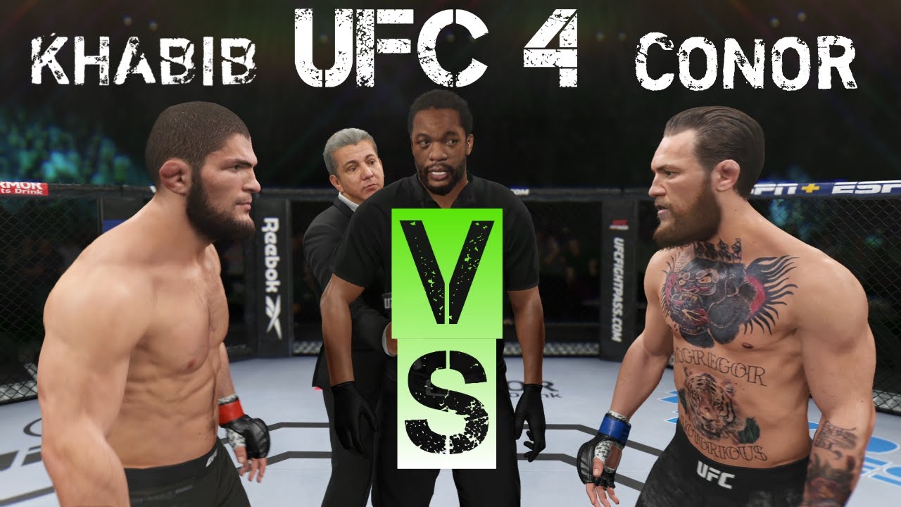 UFC 4 - Khabib Nurmagomedov VS Conor McGregor (Title Fight)