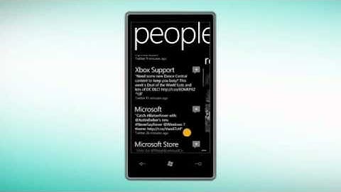 Celluloco.com Presents:  People Hub Social Notifications  Filtering on Windows Phone