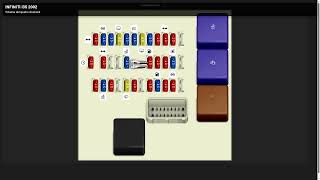 Fuse box location and diagram: infiniti i35 2002 - Schema fusibili