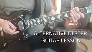 Alternative Ulster Guitar Lesson | Stiff Little Fingers