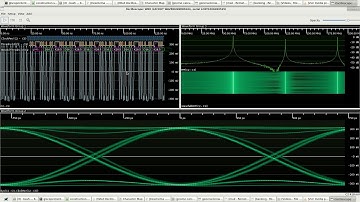 glscopeclient demo 2: High-speed serial