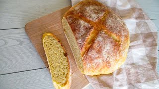 PANE VELOCE FATTO IN CASA - SENZA IMPASTO - ideale per bruschette