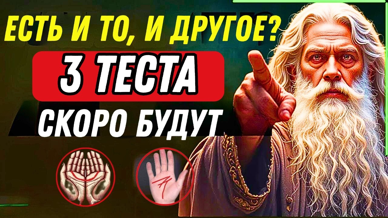 Если у вас есть ОДНОВРЕМЕННО знак «М» и «полумесяц» — вам предстоит пройти 3 божественных испытания.