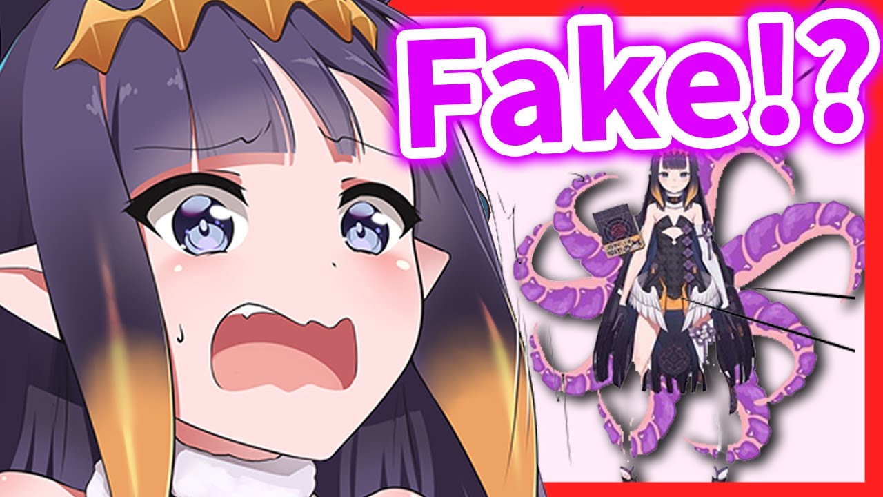 Ina's Tentacles are FAKE off-brand Knock-Offs!?【HololiveEN】