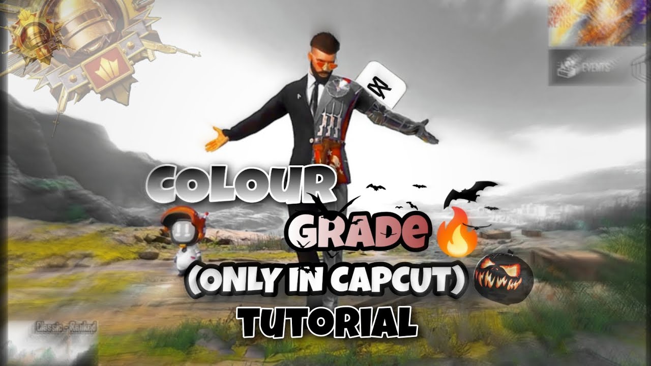 PUBG mobile colour grading tutorial in CAPCUT || PUBG mobile Lobby edit