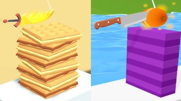 Slice Master vs Slice It - Very Satisfying and Relaxing ASMR Slicing Game