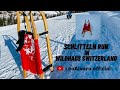 Schlitteln run in wildhaus switzerland  sledging run in wildhaus switzerland  no talking