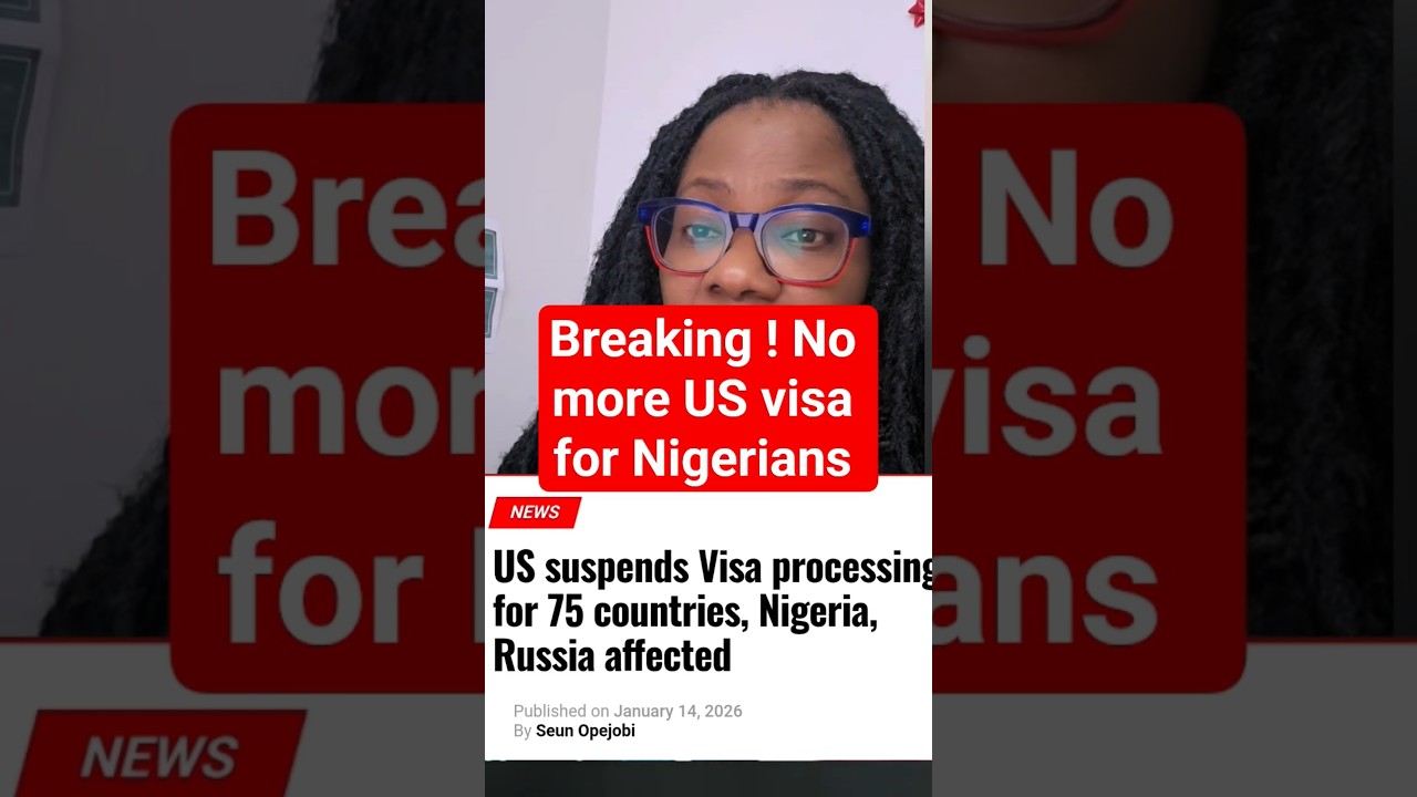 Breaking News❗️ US suspends Visa for all Nigerians ❗️🙆‍♀️#nigeria #nigerianewspapers