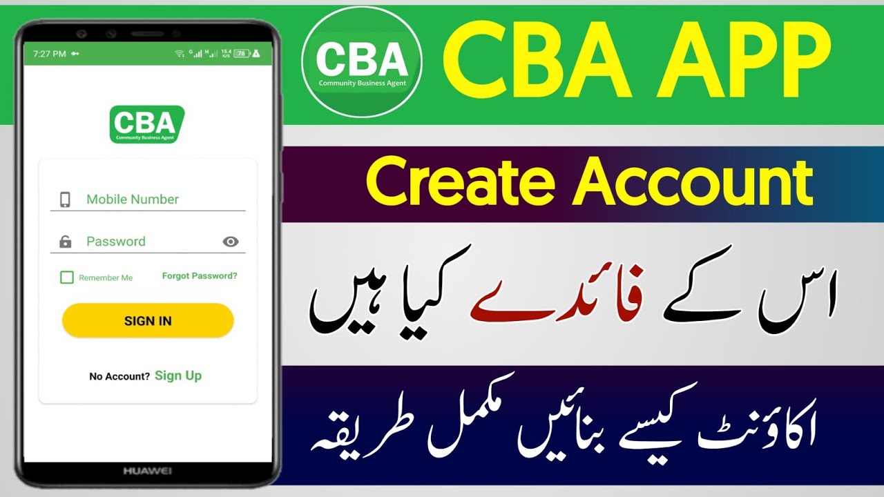 cba account opening | Create account CBA app - YouTube