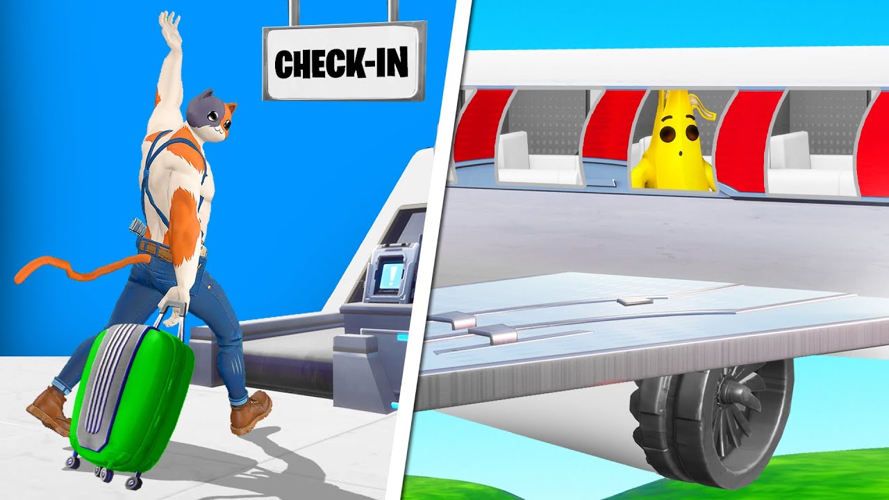 We PLAYED AIRPORT SIMULATOR In FORTNITE!