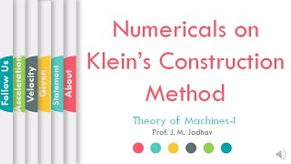 How to Solve Numericals on Klein's Construction Method | ProfJMJadhav | L24 | LLAGT #LLAGT