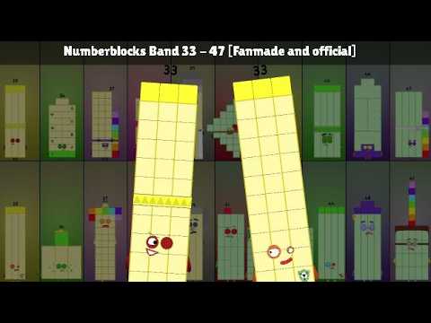 Numberblocks Band 33-47 [Fanmade and Official]