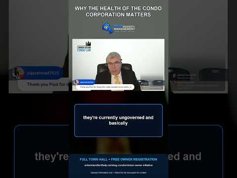 Why Condo Corporation Health Affects Financing and Property Value