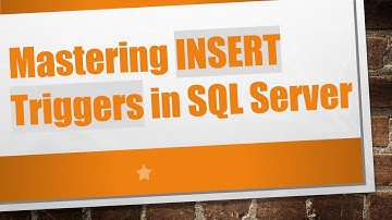 Mastering INSERT Triggers in SQL Server