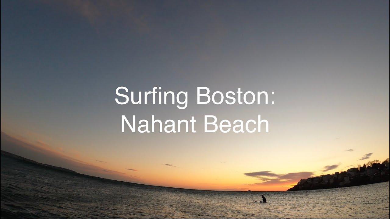 Surfing Boston Nahant, MA January 2021 YouTube