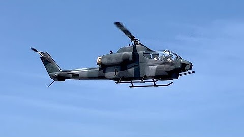 Steady hover of 500 size FLISHRC AH-1 Cobra RC helicopter with L7 flight controller