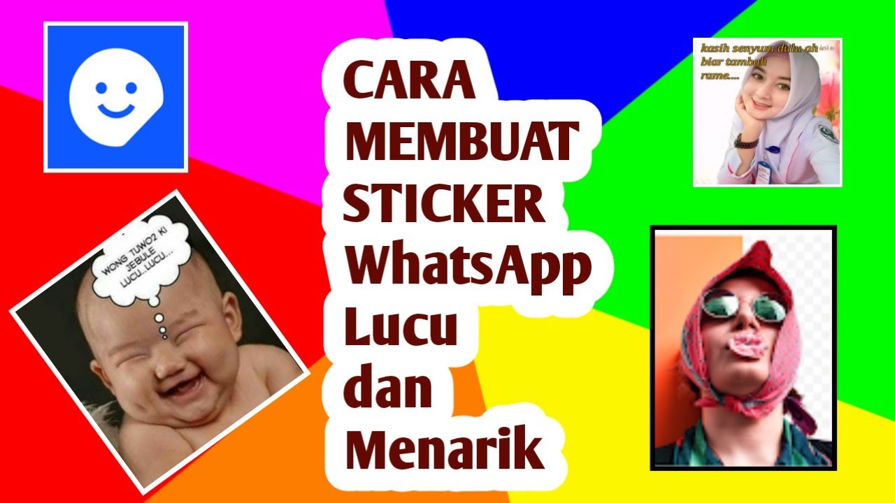 CARA MEMBUAT STICKER WHATSAPP PRAKTIS 