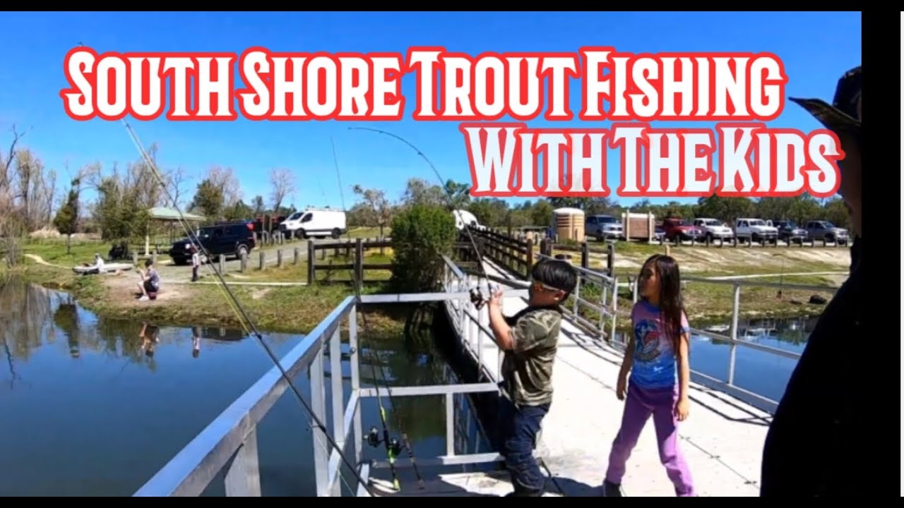 Trout Fishing South Shore Camanche Pond YouTube