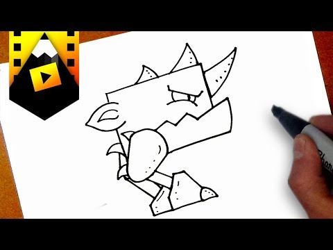 como dibujar un geometry dash  - thptnganamst.edu.vn