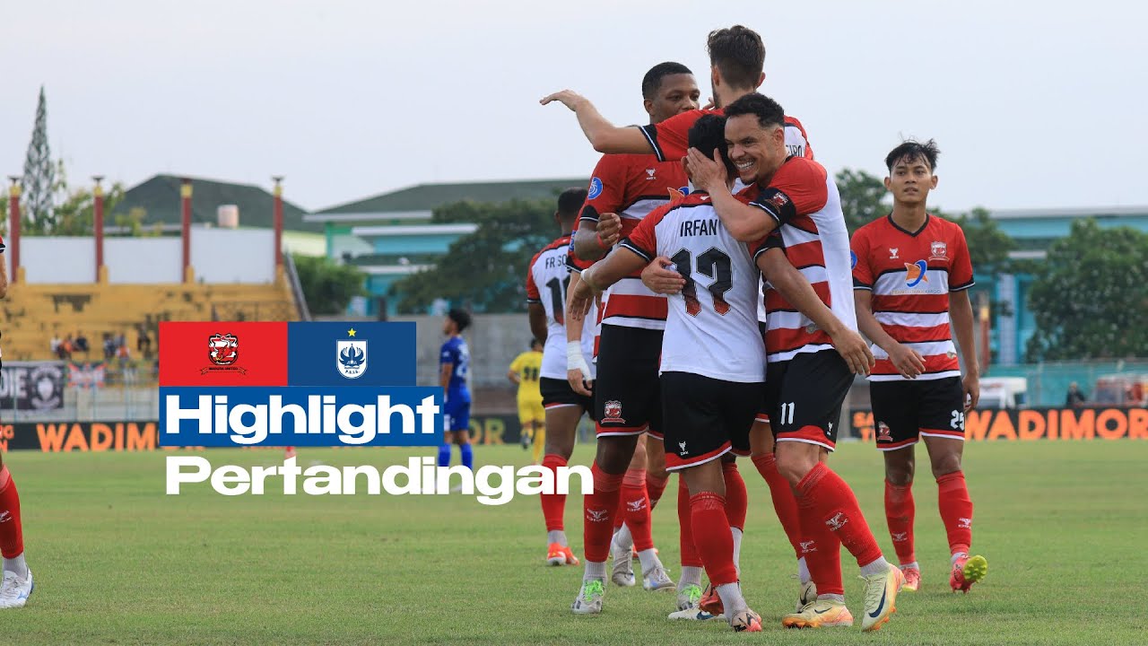Highlight | Madura United FC VS PSIS Semarang | Pekan 9