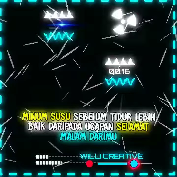 mentahan bingkai sama tulisan keren 30 detik