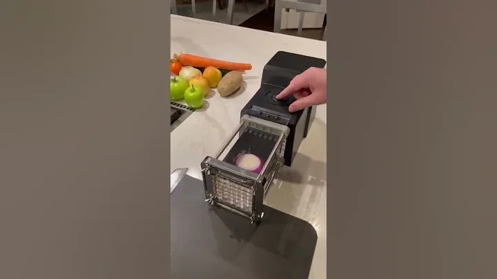 Using The Potato Slicer