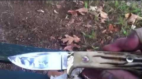 Wall knives , Bob Loveless style 3/4 drop point hunter