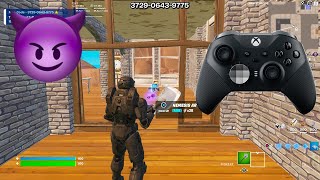 Xbox Elite Series 2 Controller 😈(Fortnite Tilted Zone Wars Gameplay) 4K