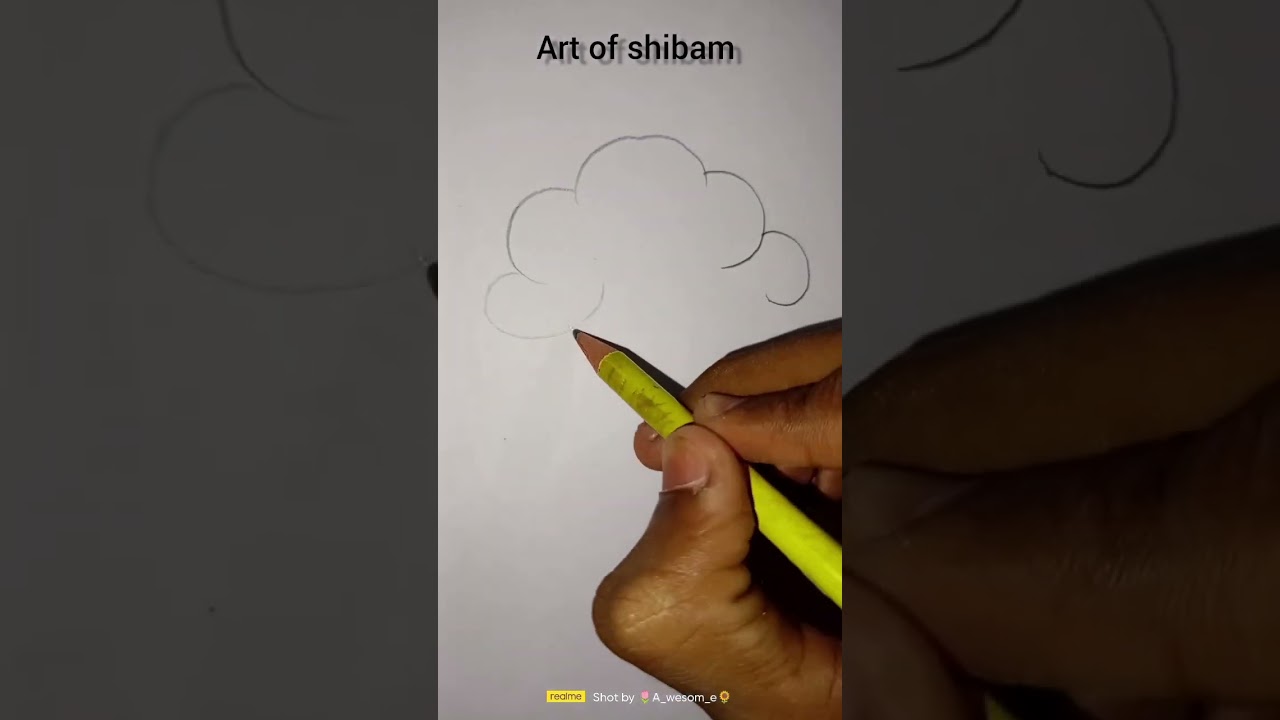 How to draw raindrops💧🌧️ 