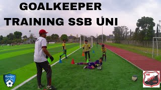 Latihan Dasar Kiper SSB UNI Bandung // Goalkeeper Training Full Session