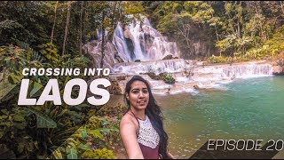 Crossing into Laos on a Motorcycle | Ep 21 | Candida Louis