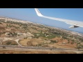 Шикарний зліт літака з аеропорту в Мальті