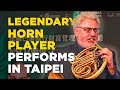 Radovan Vlatkovic brings French horn magic to Taipei