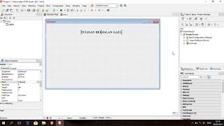cara membuat tulisan berjalan dengan embarcadero XE2 #para_pencari_error screenshot 5