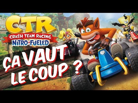 DÉCOUVERTE CRASH TEAM RACING: NITRO FUELED