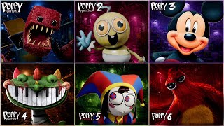 Poppy Playtime All Bosses MODS Gameplay – Ch.1,2,3,4,5,6 Jumpscares DESTROYED! 2026