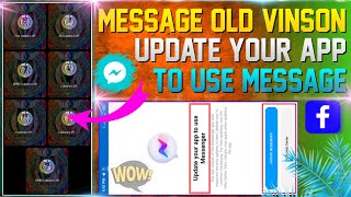 How To Message Old Vinson Use And Update Your App To Use Message Old/Message Old Vinson Update 2024 screenshot 1