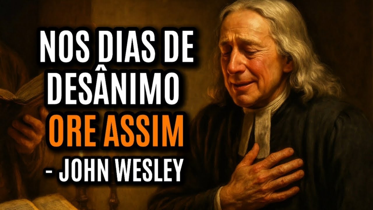 Como orar mesmo sem vontade nenhuma | John Wesley