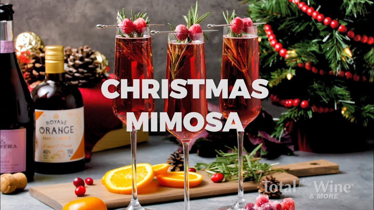 Festive Christmas Mimosa Bar - Aleka's Get-Together