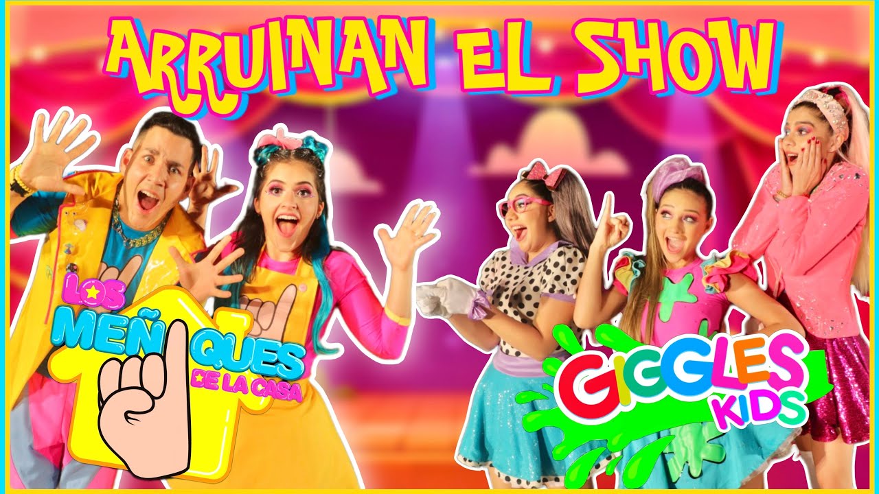 GINA ARRUINA EL SHOW DE ROSSI Y LUIGUI MEÑIQUES - Show en Vivo De los Meñiques de la casa