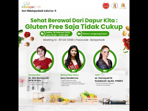 Sehat Berawal Dari Dapur Kita : Gluten Free Saja Tidak Cukup