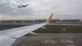 Pegasus Airlines - Landing In Sabiha Gokcen International Airport Pegasus Airlines - Landing In Sabiha Gokcen International Airport