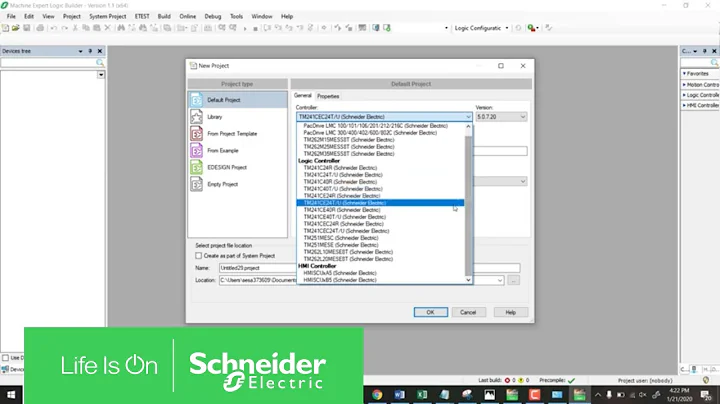 Set Up M241 PLC Modbus TCP IP IO Scanning in EcoStruxure Machine Expert | Schneider Electric