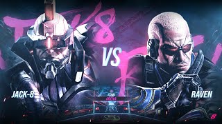 Jack 8 vs Raven Tekken 8 | RTX 2060 Super ultra graphics