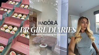 PR girl diaries | influencer marketing for Pandora | spend a work week with me & how I got my job