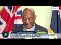 DEPARTMENT OF LABOUR AND WORKFORCE DEVELOPMENT AND IMMIGRATION DEPARTMENT COVID_19 UPDATE