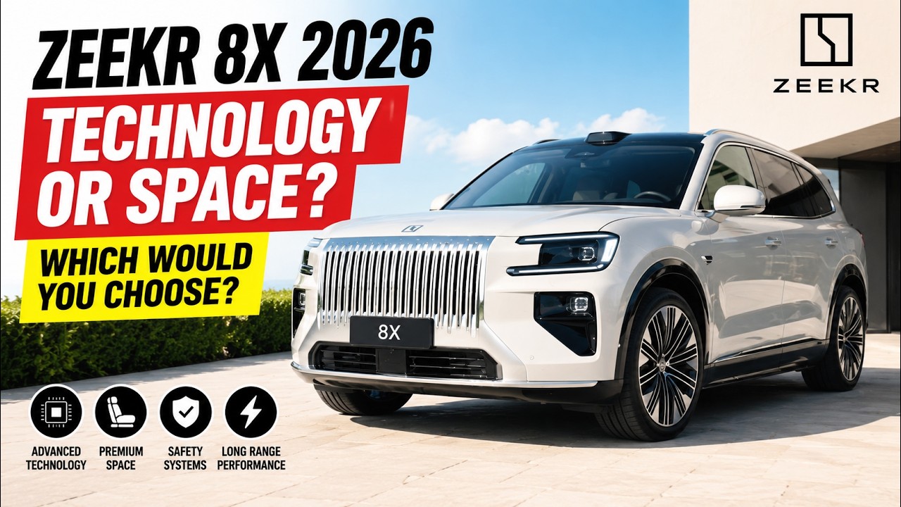 Zeekr 8X 2026: Would You Buy It For The Technology Or The Space